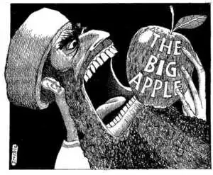 Brockie, Robert Ellison 1932-: The Big Apple. National Business Review 14 September 2001.