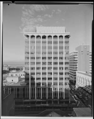 Construction site in Wellington CBD