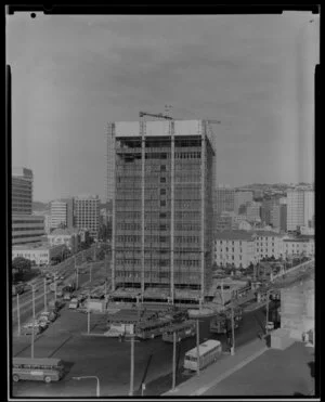 Rutherford House under construction