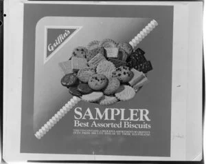 Box of Griffins sample biscuits