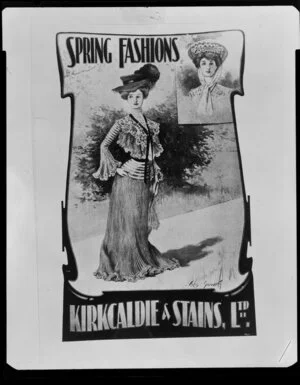 Ad for Spring Fashions