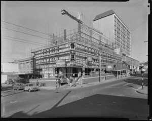 Construction site on Willis st.