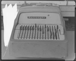 Burroughs office machine