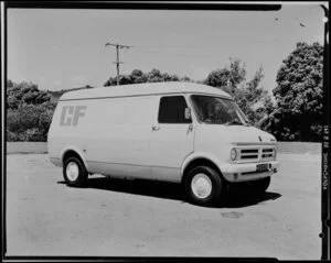 Bedford van with `CF' logo