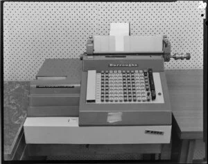 `Burroughs' office machine