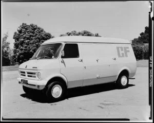 Bedford van with `CF' logo