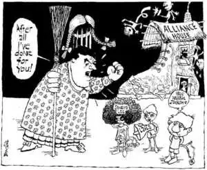 Brockie, Robert Ellison 1932-:After all I've done for you! Alliance House. Sandra Lee. Laila. Wee Willie Jackson. National Business Review, 22 June 2001.