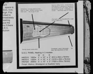 Technical information for GEC heaters