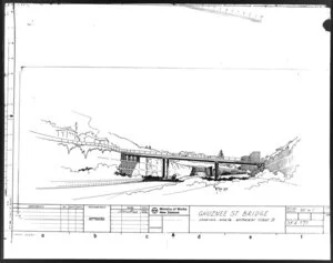 Technical drawings for Wellington Urban motorway extension