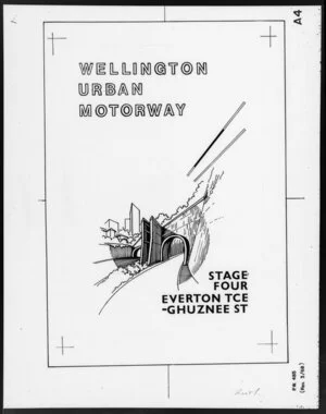Technical drawings for Wellington Urban motorway extension