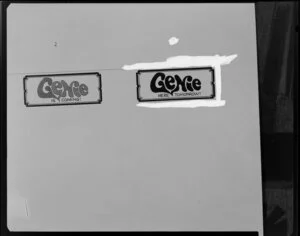 Advertisements for Genie Sewing Machines