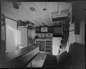 Interior of Cabin Cruiser (boat)