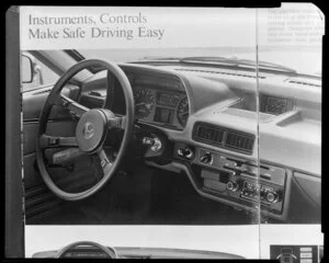 Interior of Honda car