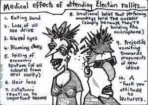 Doyle, Martin, 1956- :Medical effects of attending Election rallies... 11 July 2011