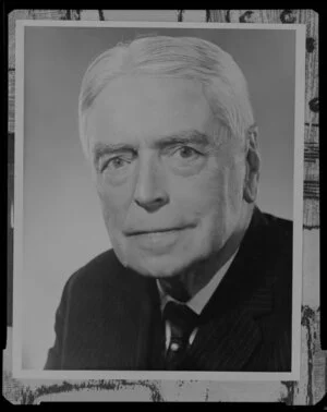 Portrait of Walter Nash