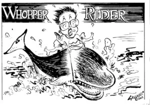 Greenall, Frank, 1948- : Whopper Rider. Weekday News, 28 January, 2003.