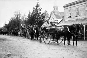 Tamahau Mahupuku and the Hikurangi Brass Band