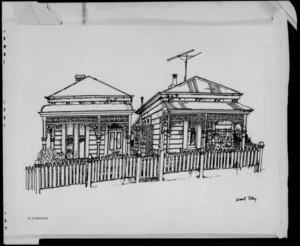 Drawings of Wellington houses