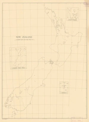 New Zealand / drawn by Lands and Survey Dept., N.Z.