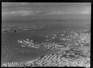 City and harbour, Auckland
