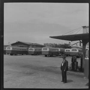 Auckland Bus Co, bus depot