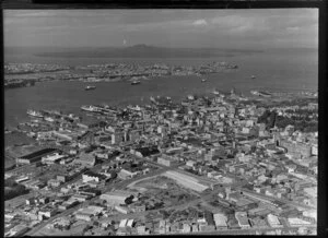 City and harbour, Auckland
