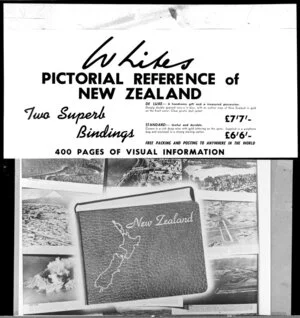 Whites Pictorial Reference of New Zealand poster