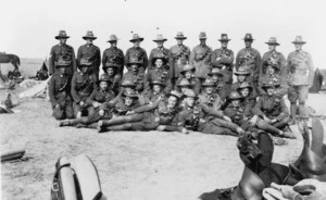 A troop in Palestine during World War I