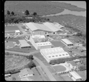 Avondale, Auckland, including factories of AC Hatrick New Zealand Ltd, and Morcom Green and Edwards Ltd