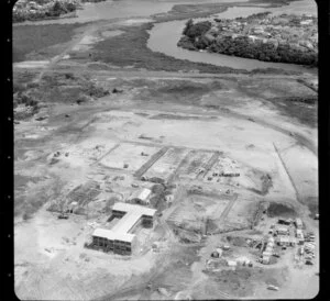 Westmere, Auckland, Seddon Memorial Technical College under construction