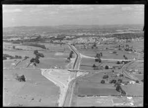 Auckland Southern Motorway at Redoubt Road