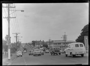 Road traffic, Penrose, Auckland