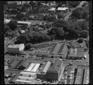 Factories, business premises, including Hollywood Shoes, Auckland