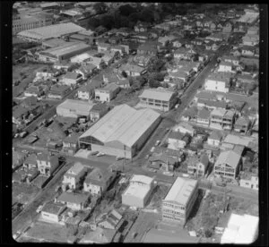 Factories, business premises, including McKenzies and Accurate Scale Company Ltd, Auckland