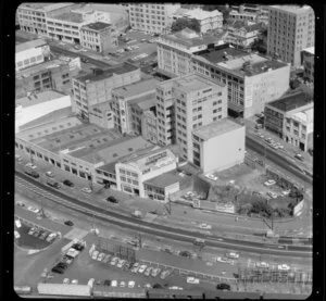 Business premises, including Tappenden Motors Ltd and Cowley Motors, Auckland