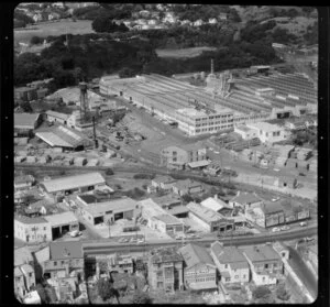 Auckland factories and business premises, including the Kauri Timber Company Ltd