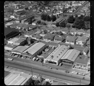Auckland, with factories/business premises, including Auckland Motor Company, Reliable Motors, Don Paton Motors Ltd, John Chambers and Son Ltd