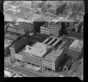 Auckland, with factories/business premises, including D M Dunningham Ltd and A B Donald Ltd and Auckland Drug Company Ltd