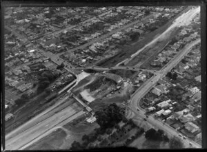 Auckland Southern Motorway at Greenlane intersection