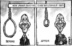 Evans, Malcolm Paul, 1945- :New Labour policy will close big loophole - Goff. 15 July 2011