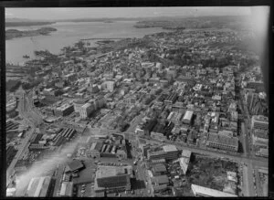 Auckland city, including Harbour