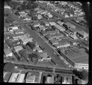 Factory and housing scenes in Auckland