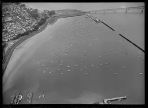 Boats on Waitemata Harbour, Auckland