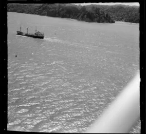 Manukau Harbour, including ship Onehunga