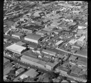 Factories and housing scenes in Auckland