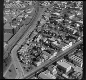 Factories and housing scenes in Auckland