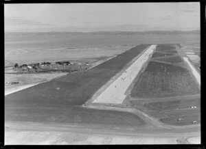 Mangere Aerodrome under construction, Manukau, Auckland