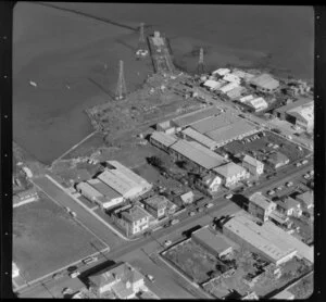 Factories and housing scenes in Auckland