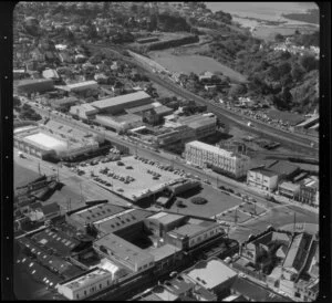 Factories and housing scenes in Auckland