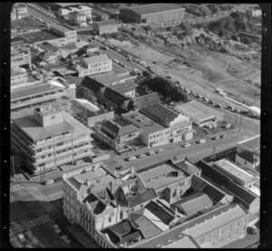 Auckland businesses etc featuring I G A [?] building